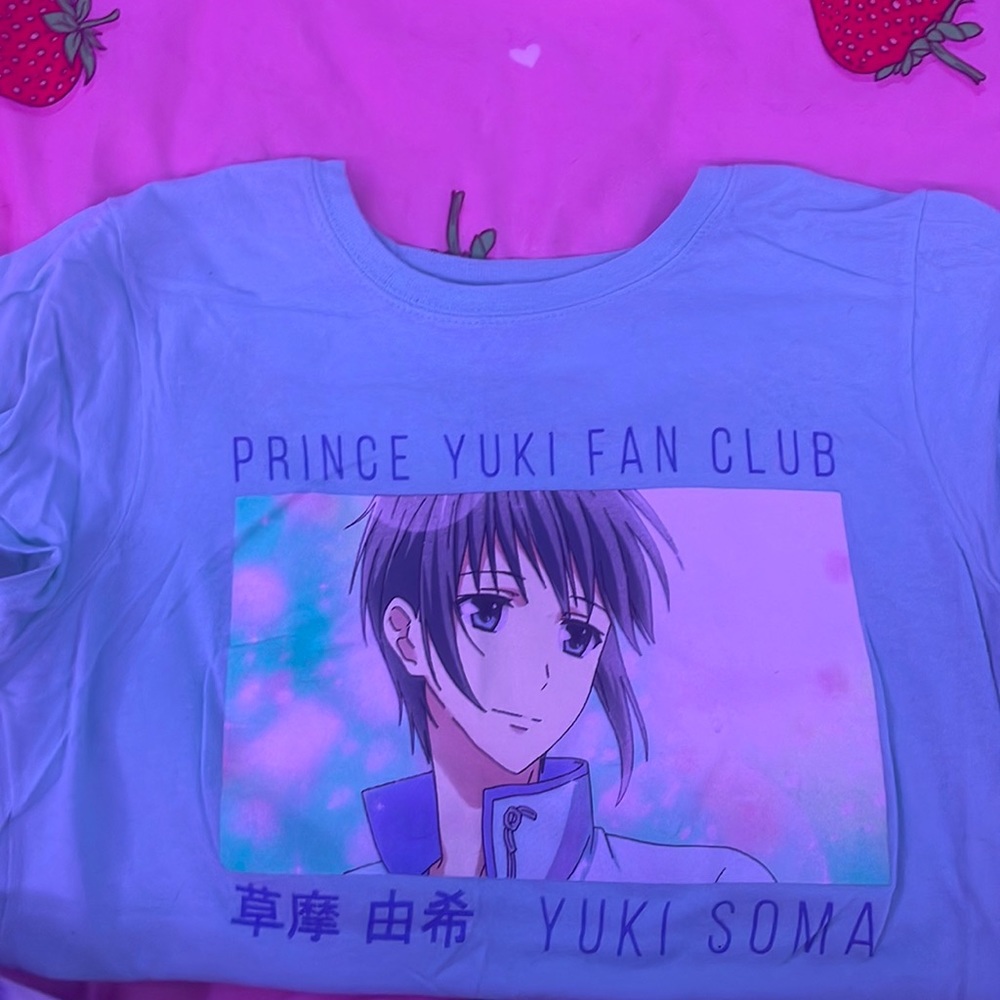 Fruits Basket Prince Yuki Fan Club Girls T-Shirt